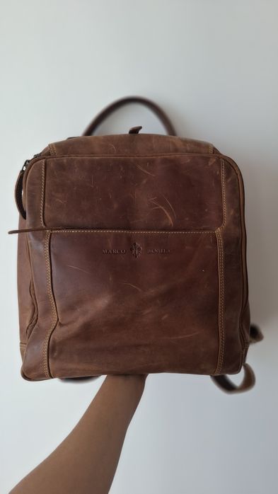 Кожаный рюкзак из Италии