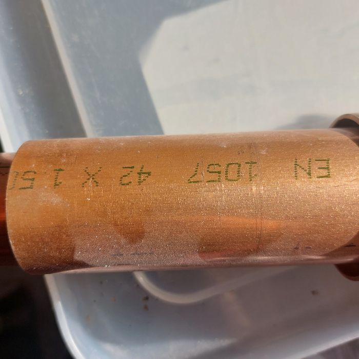 Țeavă CU ALIMENTAR cazan fierbere fructe Cuprul este Alimentar