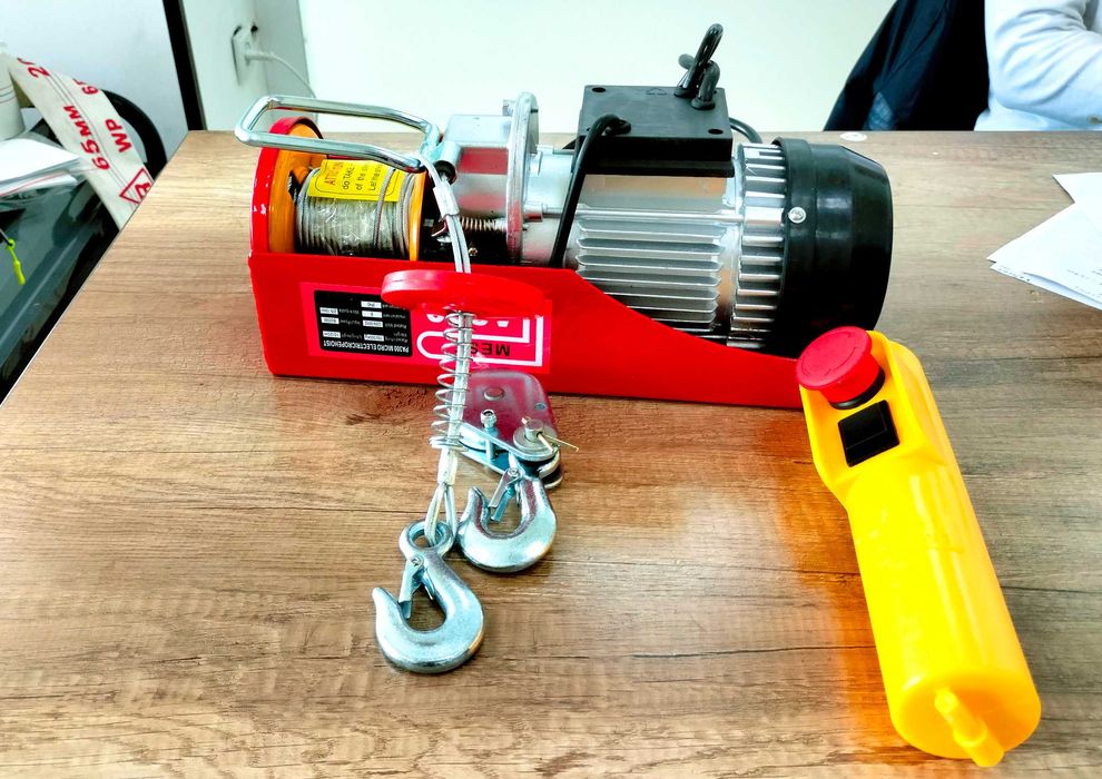 Электрическая лебедка MEST PA300 таль, тельфер, лебедка кран