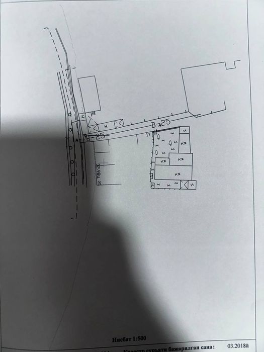 Срочно продаётся участок в мирабоде