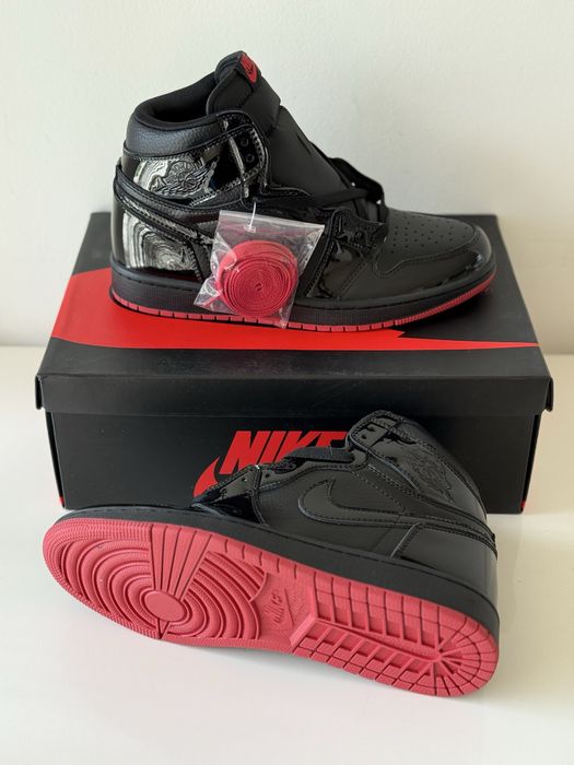 Air Jordan 1 Retro High Black Black Noire  Full Box