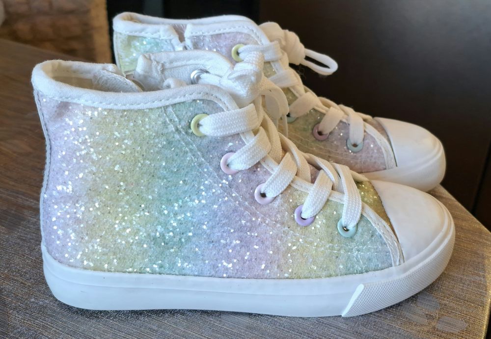 Детски гуменки преливащи цветове