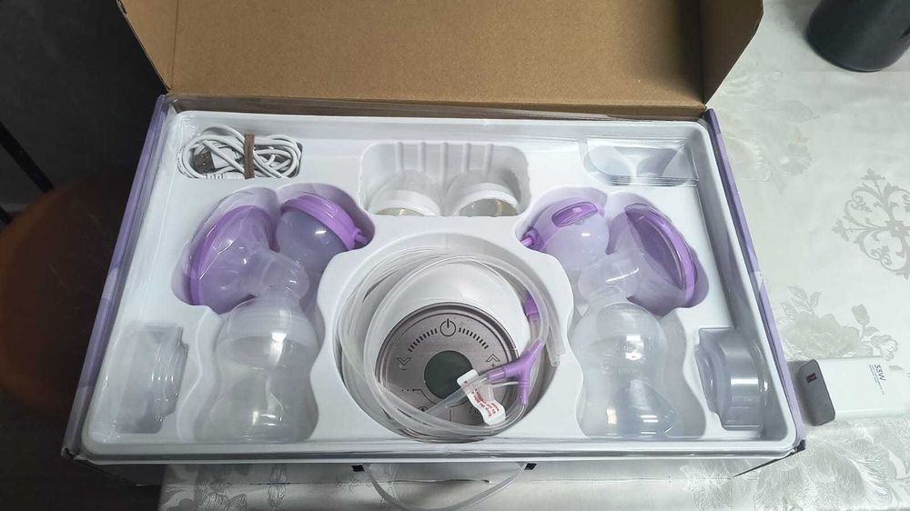 Pompa san electrica dubla