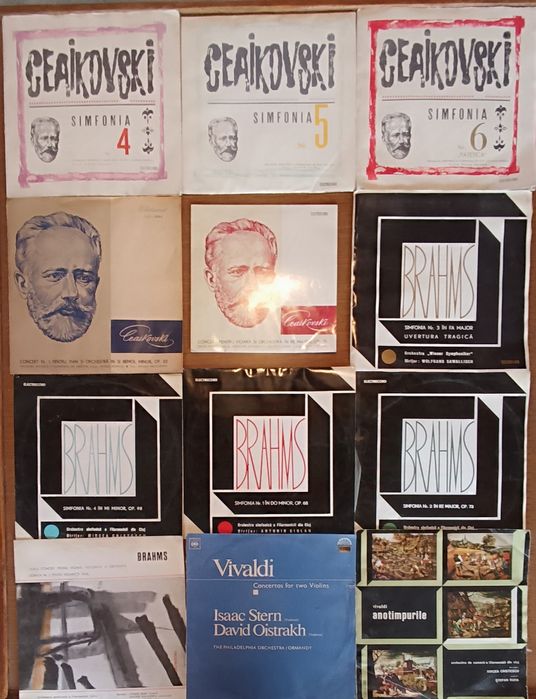 Colecție 100 discuri de vinil cu muzica clasica