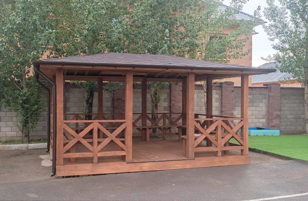 Беседки из дерева