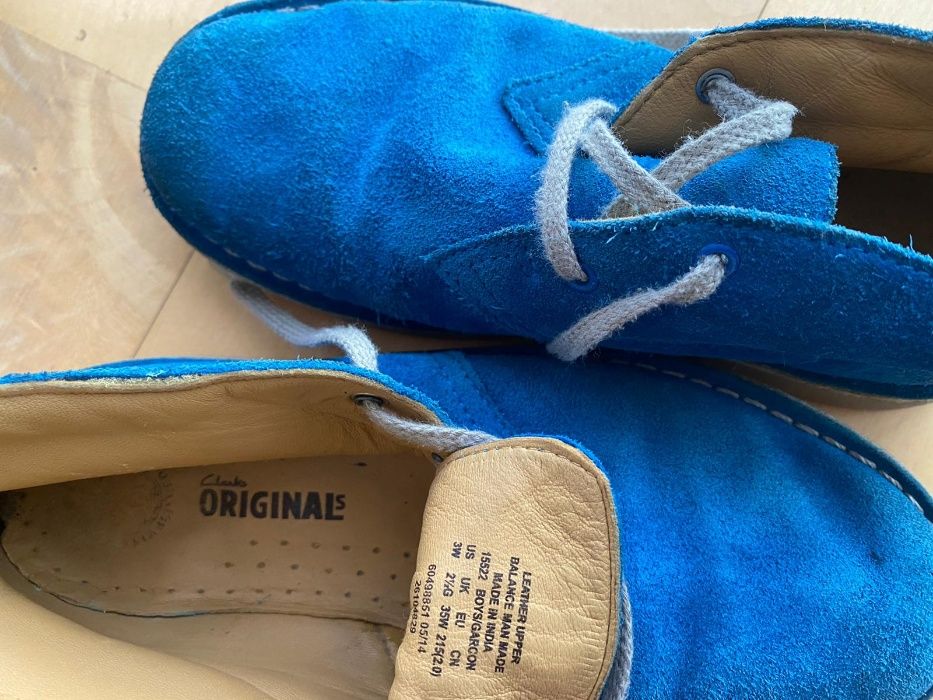 Ghete piele baieti Clarks marimea 35