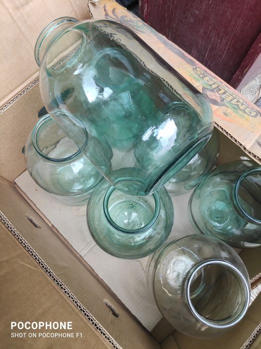 Банки стеклянные 0.5; 1.5; 2 и 3 литр