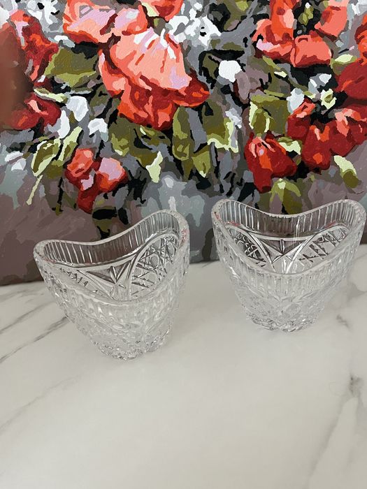 Продам хрустальные вазочки