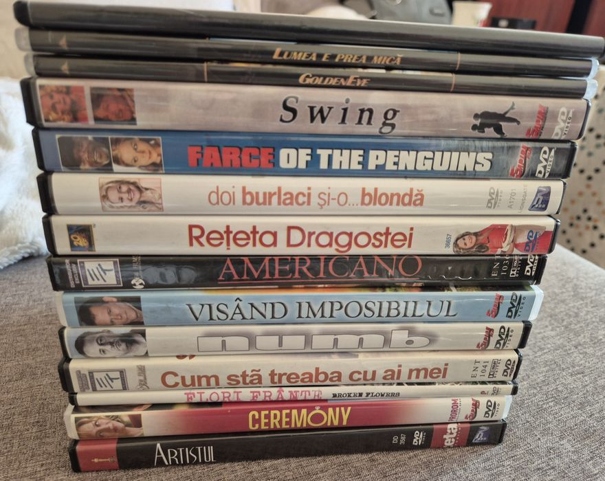27 DVD filme cu subtitrare.