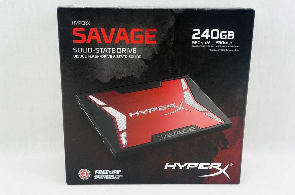 Kingston HyperX Savage 240Gb SSD 2.5" SATA накопитель