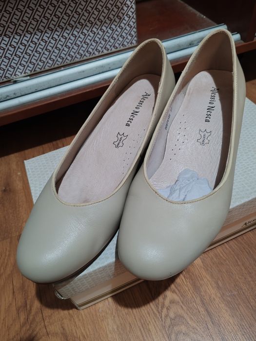 Туфли кожаные, р.37