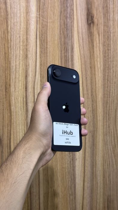 Iphoneb17 Air Black 256 Gb