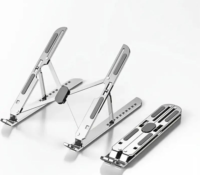 Suport stand universal de aluminiu : laptop/tabletă/telefon/tastatură