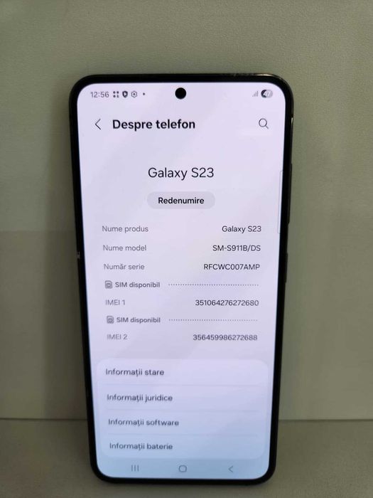 Samsung S23 5G 8/128Gb (Ag8 Tudor1/B73994) – Garantie 2 Ani!