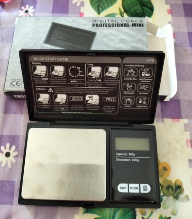 Cântar electronic pentru bijuterii