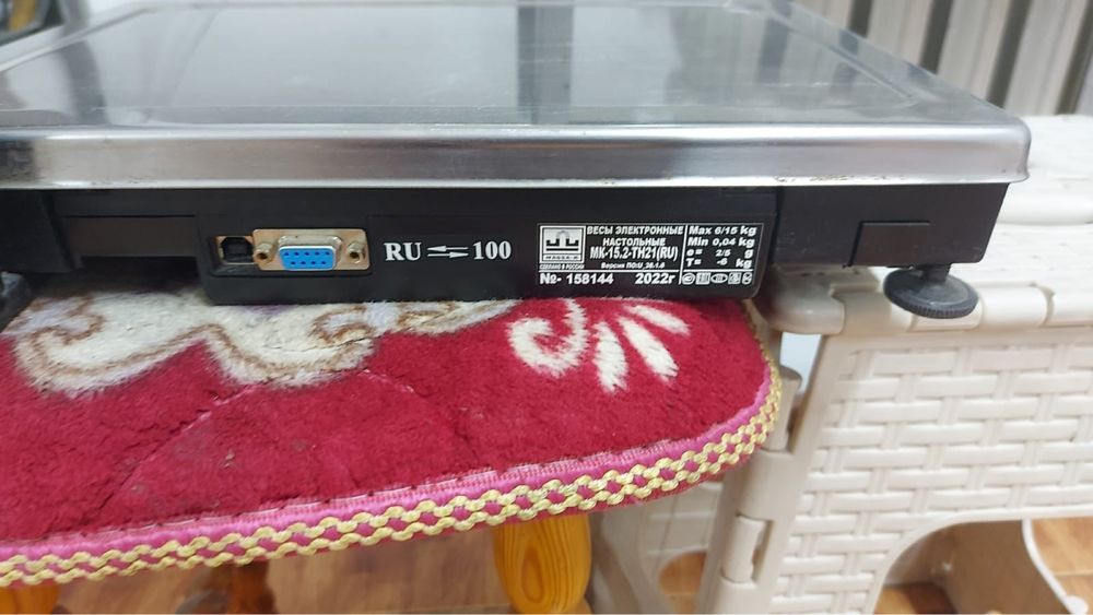 Электронные настольные торговые весы