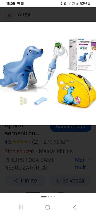 Aparat aerosoli Philips