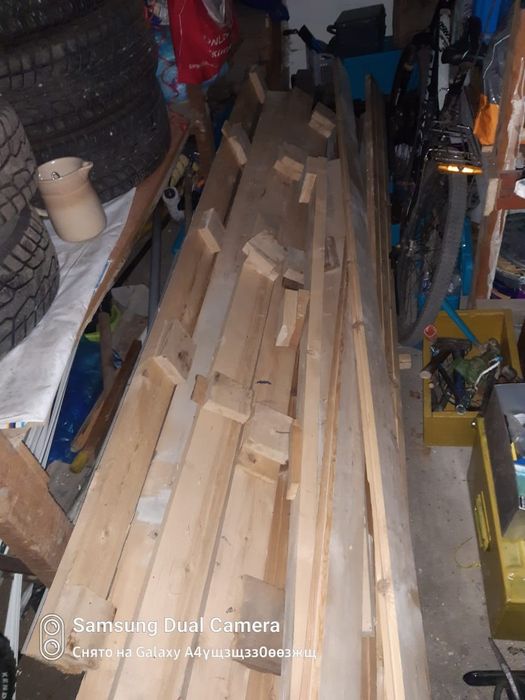 Шпунт на 6 квадратов . Есть лаги