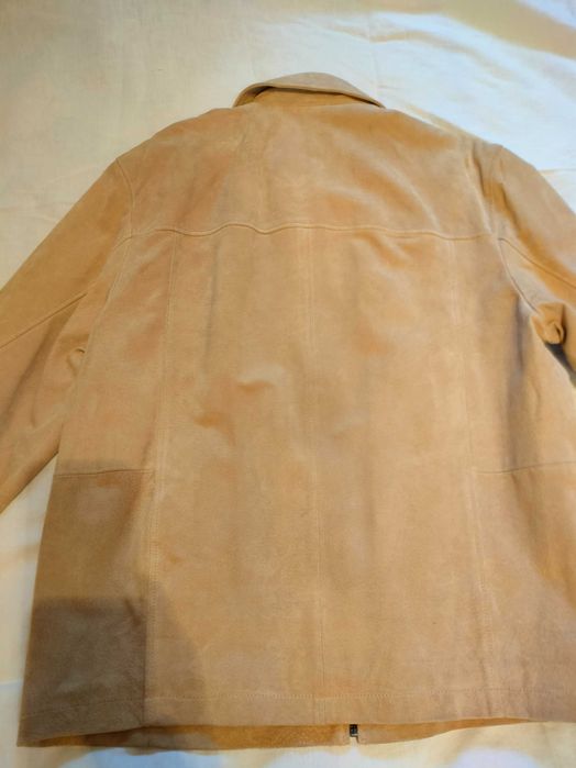 haina piele intoarsa pt barbati