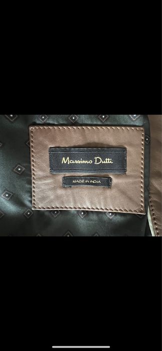 Дамско кожено яке Massimo Dutti