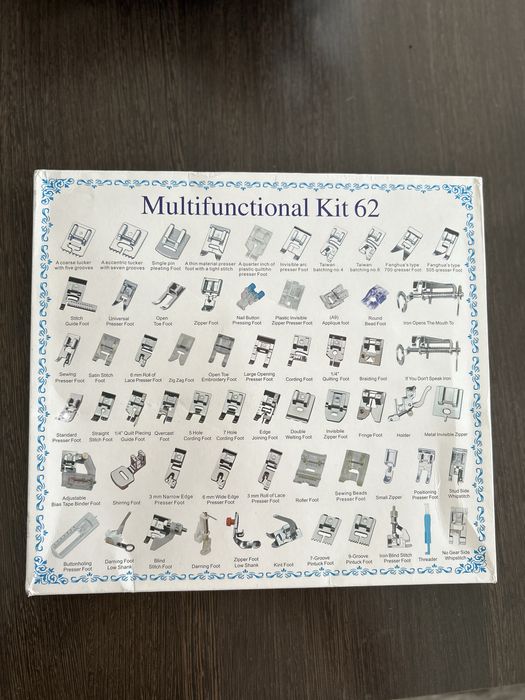 Набор лапок для бытовой швейной машины