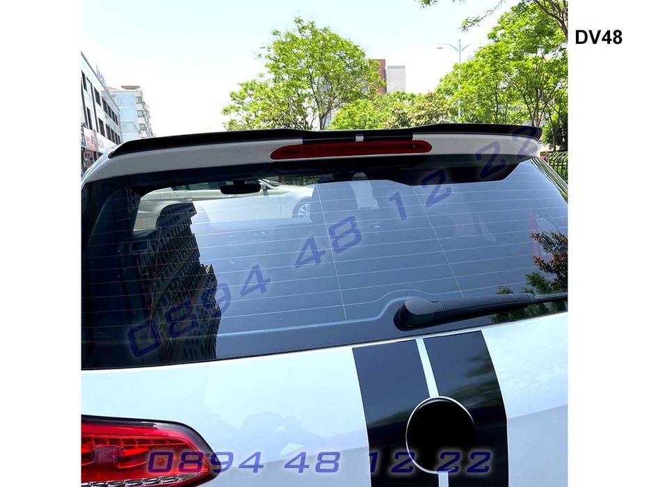 Тунинг Лип Спойлер Крило Багажник Капак VW Golf MK7 MK7.5 Голф 7 7.5
