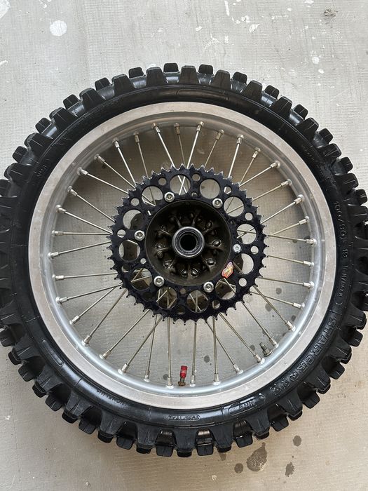 Set roti motocross jante și cauciucuri