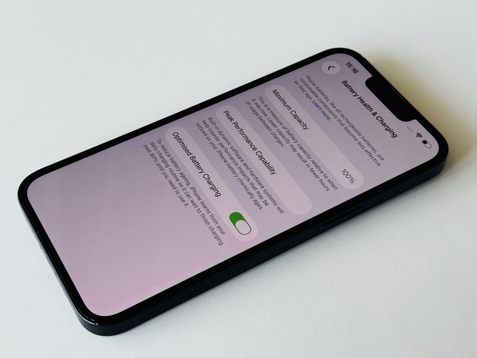 Iphone 13 128GB Black 100% Батерия! Гаранция 6 месеца