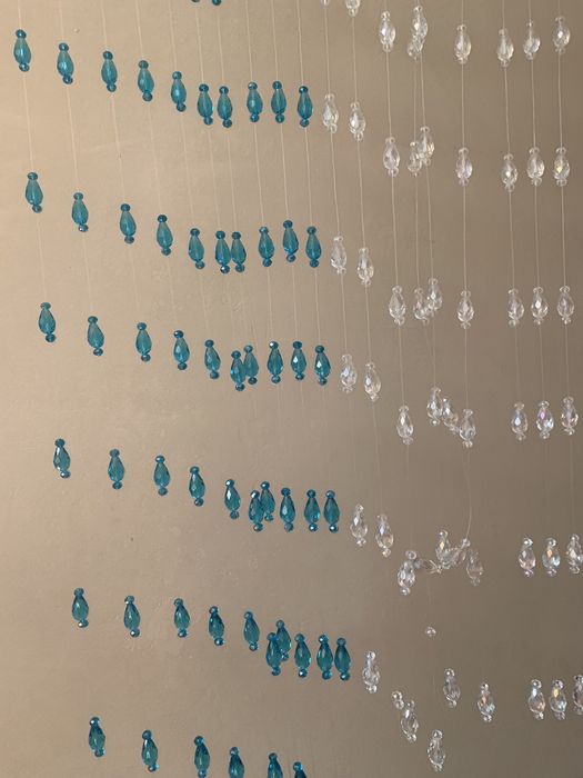 Подвеска шторы хрусталик