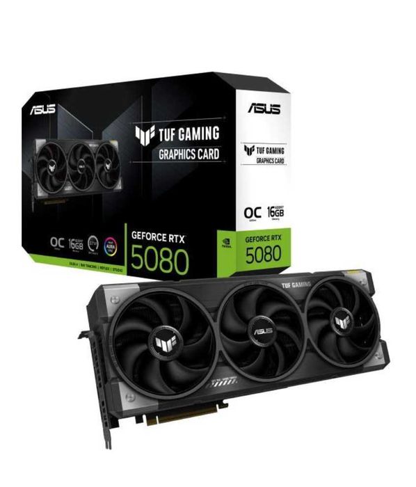 Нова видеокарта ASUS TUF Gaming GeForce RTX 5080 OC Edition c ГАРАНЦИЯ