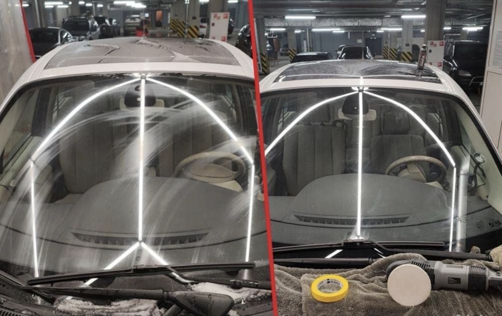 Полировка автостекл