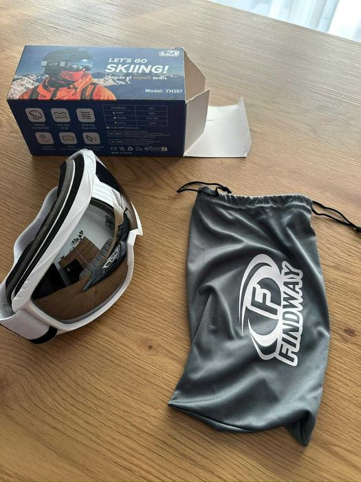 Ochelari Ski / Snowboard OTG – Anti-Fog – Protectie UV – Nou