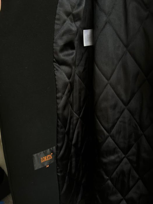 Черное турецкое пальто