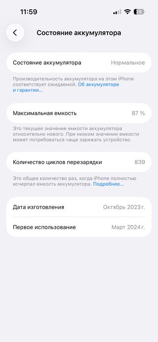 Айфон 15про, 256гб, очень в хорошем состоянии