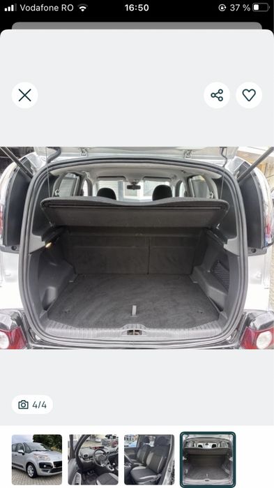 Citroen C3 Picasso 1.6HDI  euro 5 KM Reali