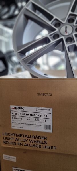 19цола 5х108 Autec Germany 5x108 Volvo Rover Волво Форд
