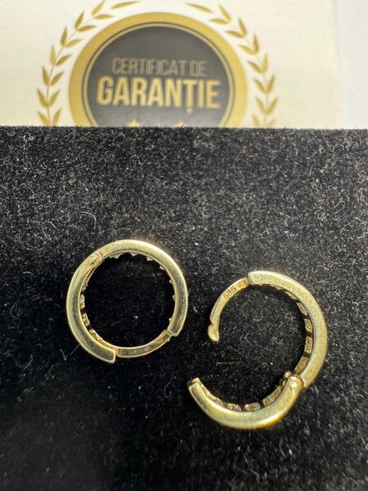 Cercei din aur 14k (68306.1/ 10 Pacurari 1) Garantie 2 ani!