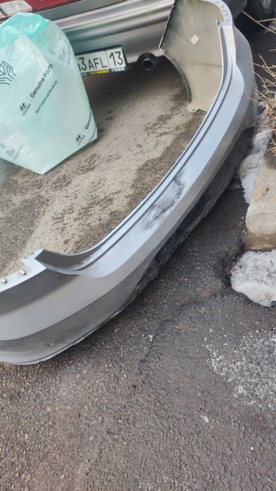 Задний бампер hyundai elantra 2019