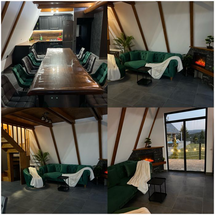 Cabana  Gray A-Frame de inchiriat‼️