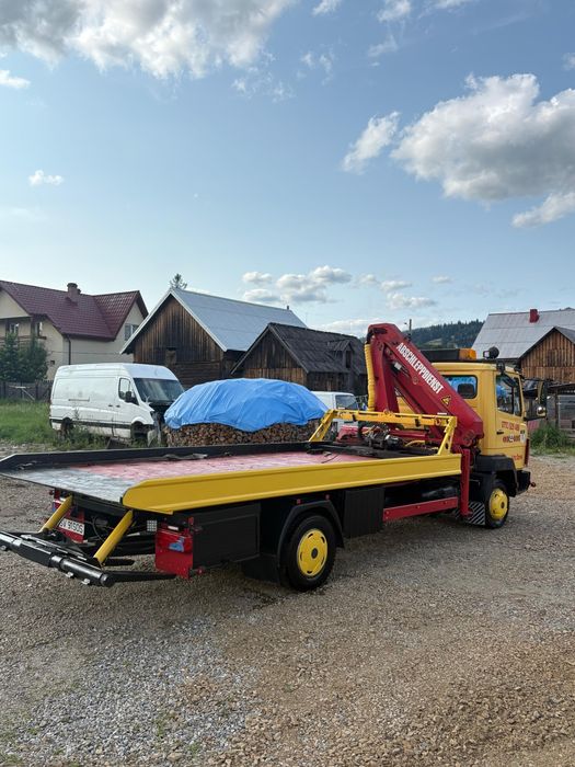 Mercedes 811 , Autoplatforma Hidraulica cu macara , an 1995