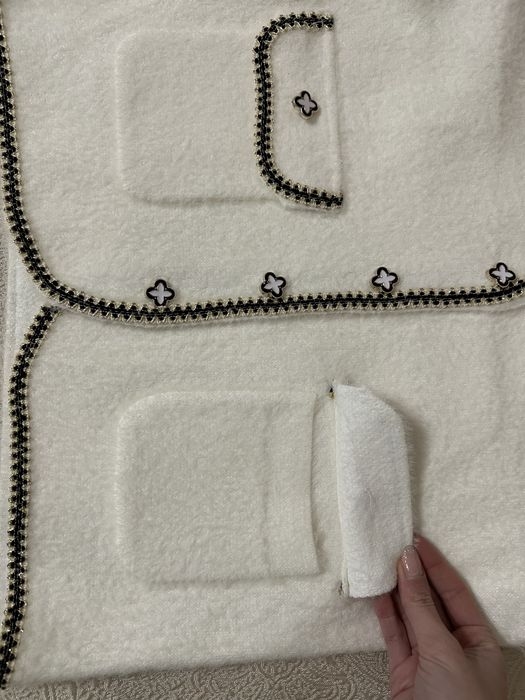 Бяло пухено елече - ново