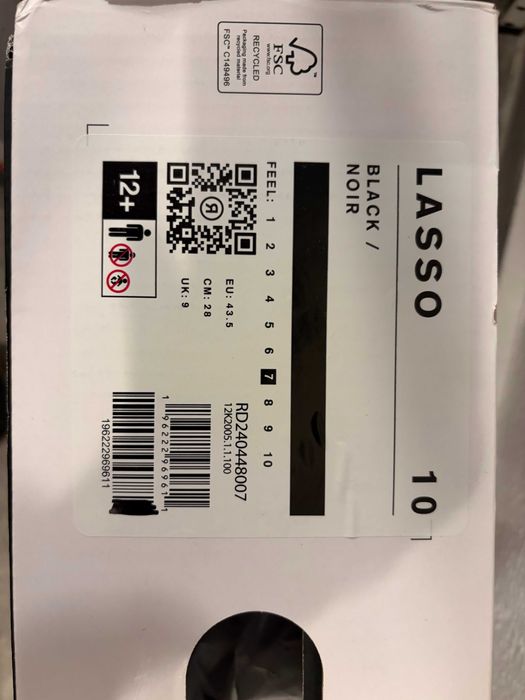 Ботуши за сноуборд Ride Lasso 2024 – размер EU 43.5 / US 10