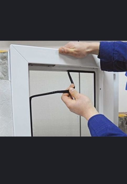 Ремонт окон. Регулировка.  Маскитный сетка