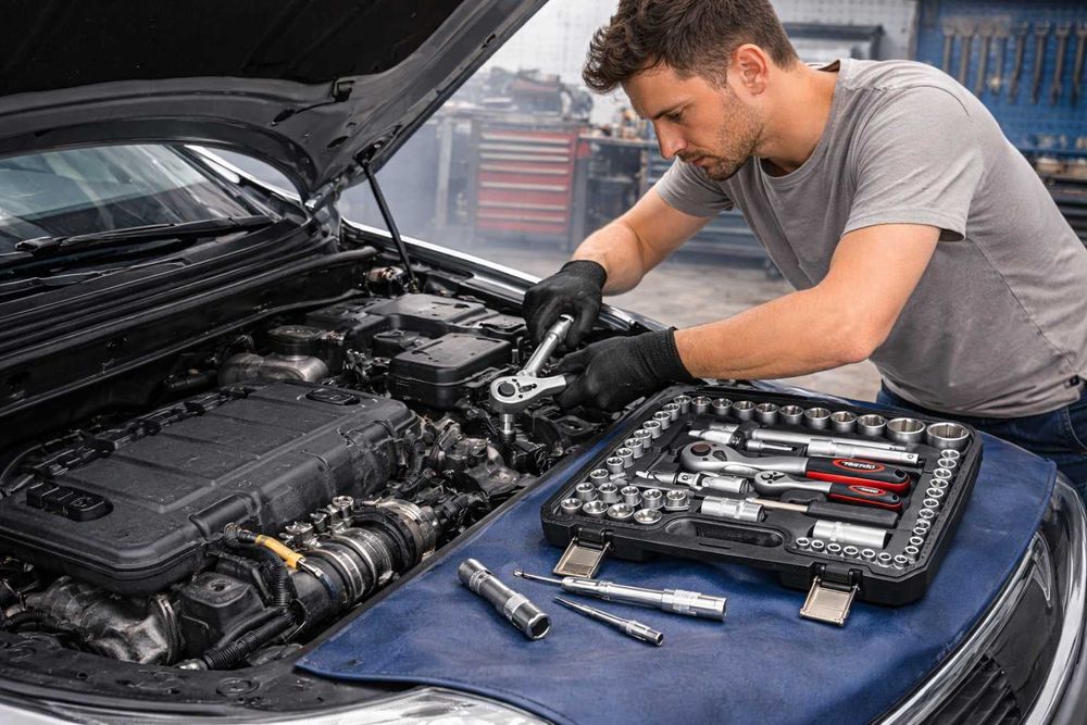 Trusa Chei Tubulare 108 Piese Profesionala