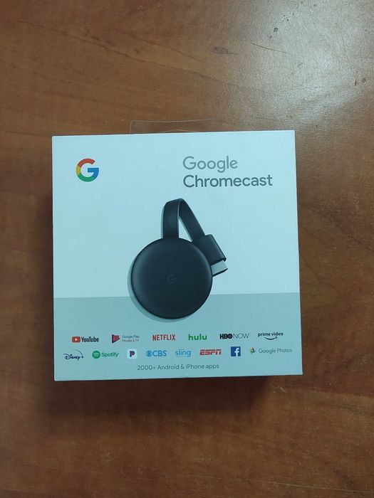 Google Chromecast HDMI Streaming Media Player gen 3 HD 1080