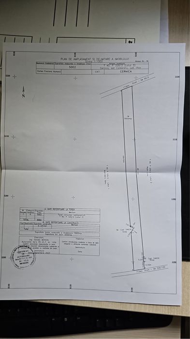 Teren pentru constructii