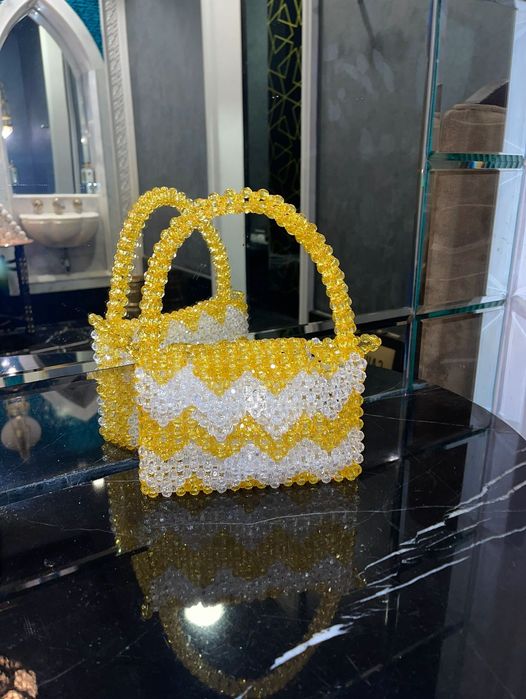 Красивые сумки из бусины