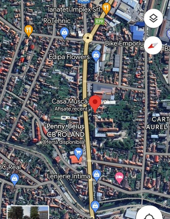 Spatiu comercial centru Beius 50 mp