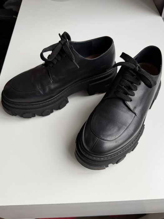 Кожаные ботинки Jonak 37р черные