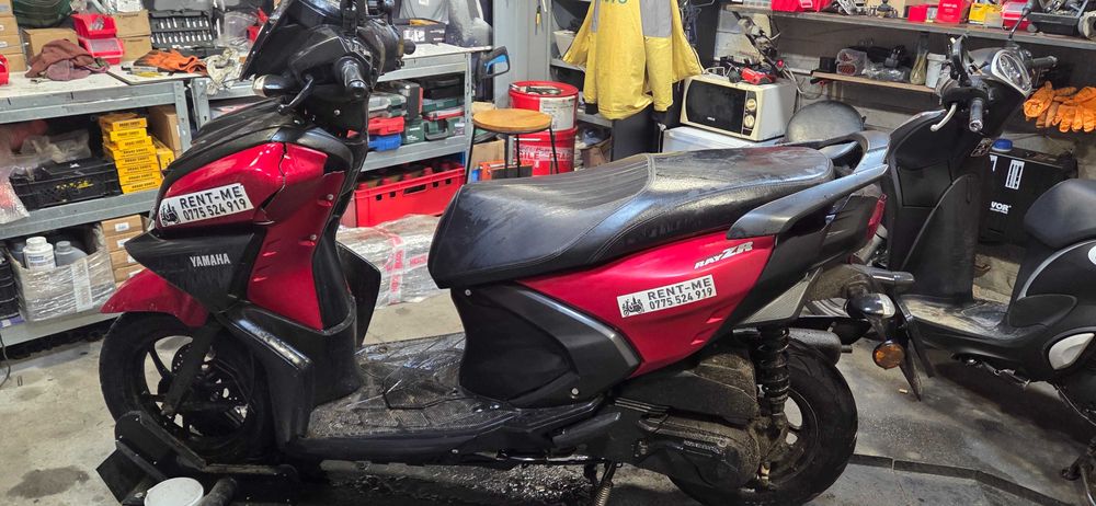 Yamaha Ray ZR accidentat